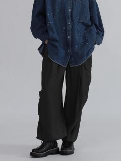 専用　２枚セット　新品LASUD MILITARYラシュッド パンツ ラシュッド LASUD カーゴパンツ （ライトグレー