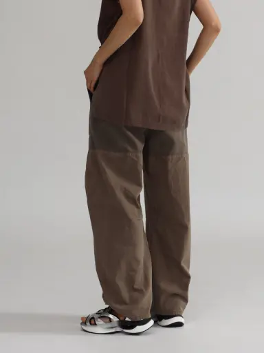 lasud ラシュッド　カーゴパンツ ラシュッド LASUD カーゴパンツ （ライトグレー） -ファッション