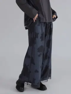 LASUDシアーパラシュートパンツ ブラック スコットクラブ ヤマダヤ シップス LASUDシアーパラシュートパンツ ブラック スコットクラブ