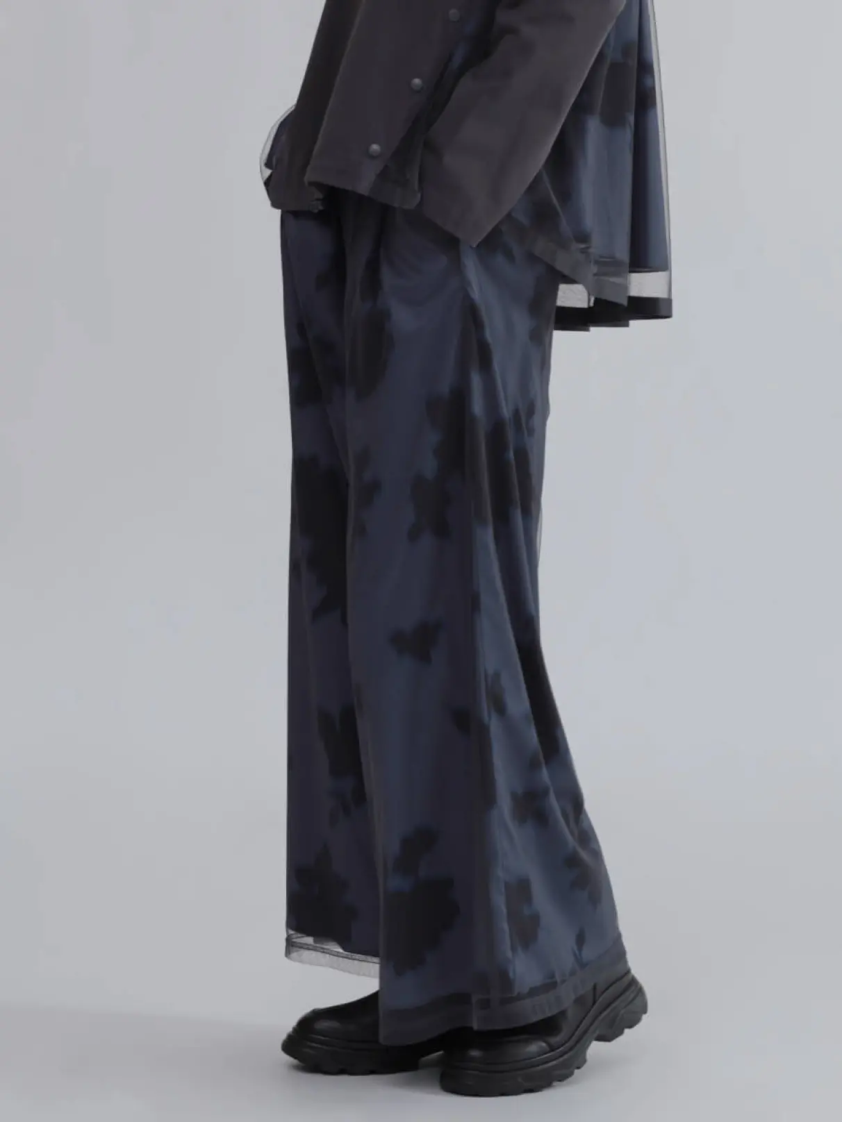 チュールレイヤードパンツ - LASUD - LASUD｜YAMADAYA STORE