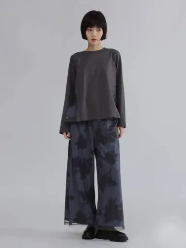 【新品】LASUD ダークグレー カジュアルパンツ LASUDのパンツの商品一覧｜ファッション通販のYAMADAYA STORE
