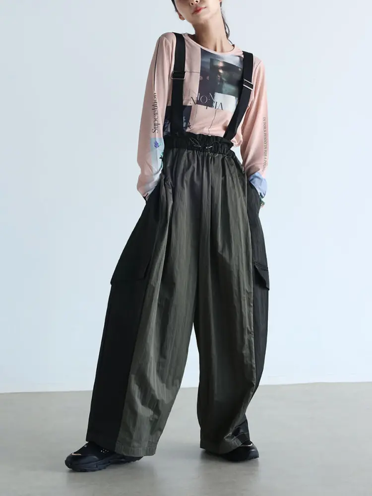 新品　ヤマダヤCLOVE Vネックサロペット　モカ　定価19500 新品 ヤマダヤCLOVE Vネックサロペット モカ 定価19500 新品