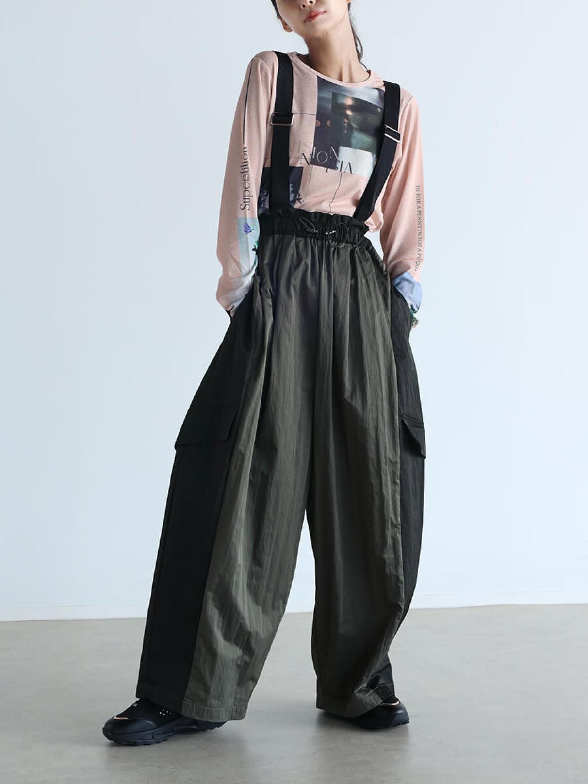 Wrangler ワンショルダーサロペット ブラック M Wrangler ワンショルダーサロペット ブラック M ≪追加