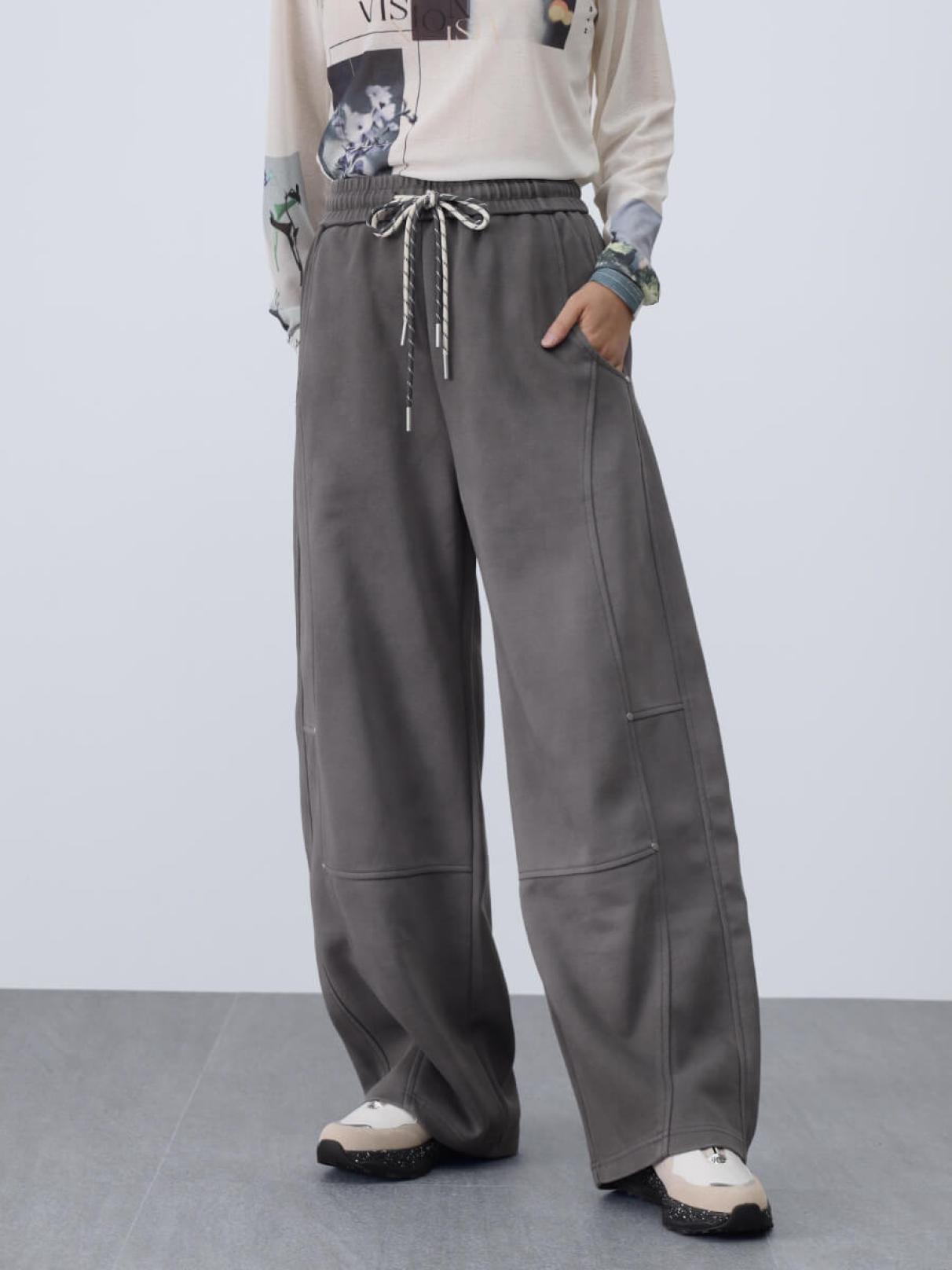 スタッズ切替えスウェットパンツ - LASUD - LASUD｜YAMADAYA STORE