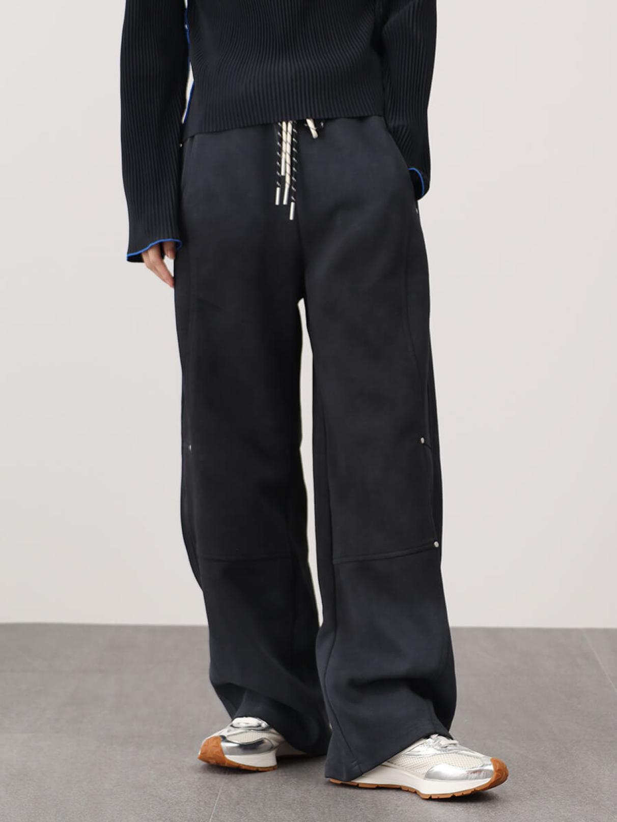 スタッズ切替えスウェットパンツ - LASUD - LASUD｜YAMADAYA STORE