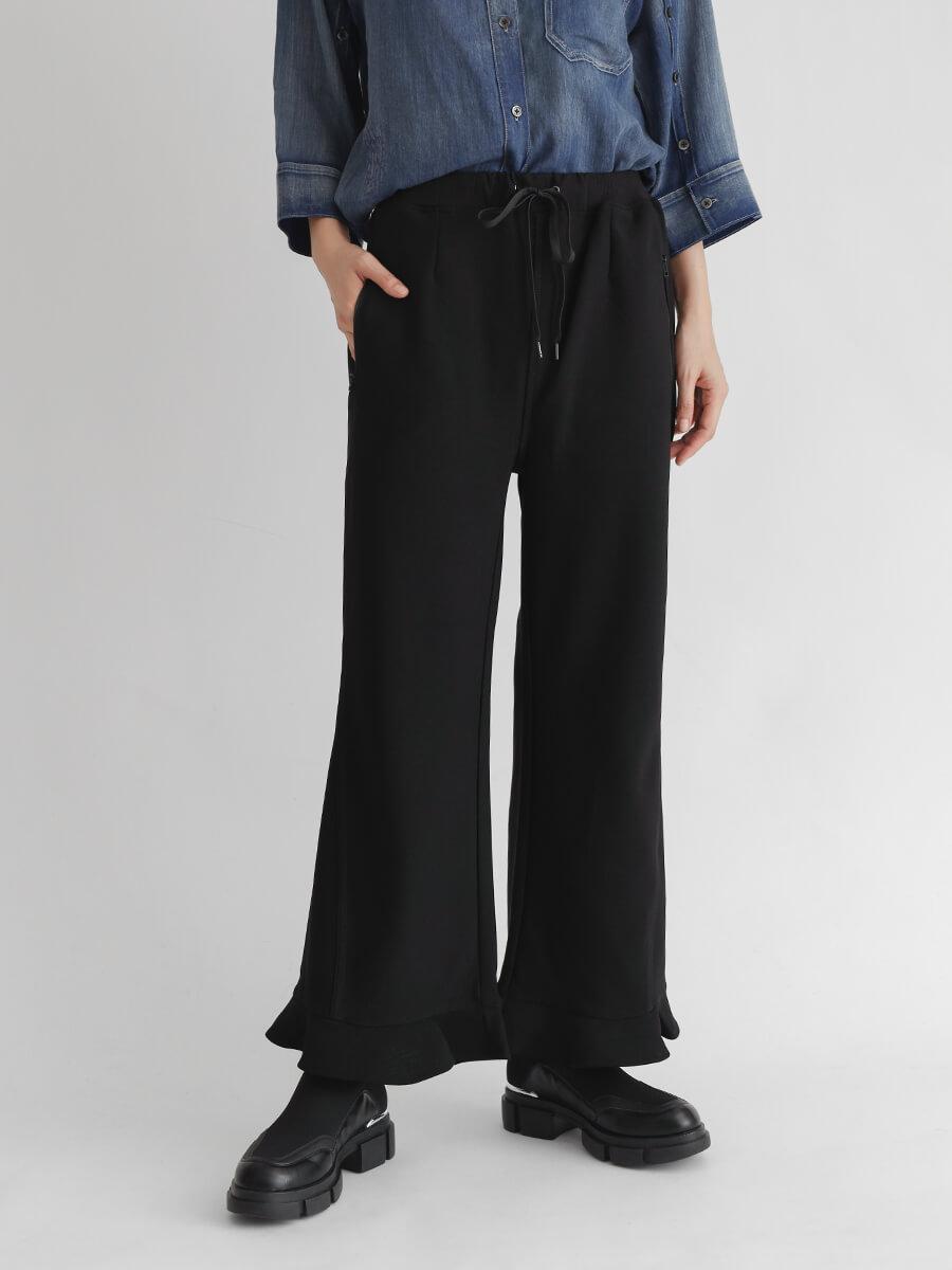 ステッチラインフレアパンツ