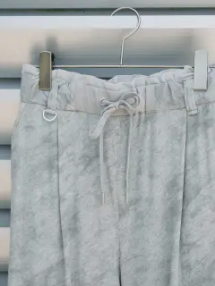 ウエストフリルコットンワイドパンツ - LASUD - LASUD|YAMADAYA STORE ウエストフリルコットンワイドパンツ - LASUD - LASUD|YAMADAYA STORE