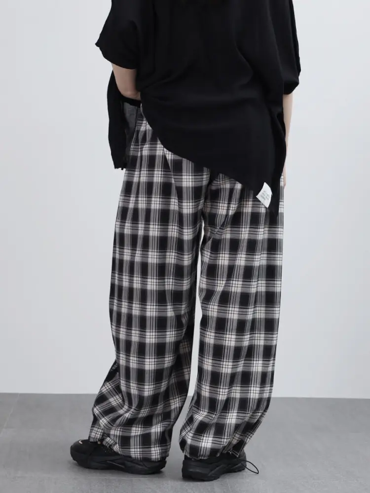 サイドラインチェックパンツ - LASUD - LASUD｜YAMADAYA STORE