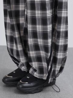サイドラインチェックパンツ - LASUD - LASUD｜YAMADAYA STORE