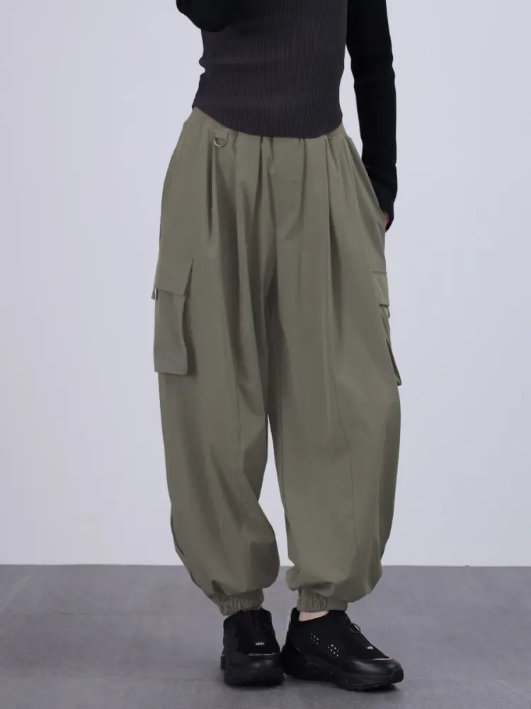 ナイロンタックカーゴパンツ(khaki) - LASUD - LASUD｜YAMADAYA STORE
