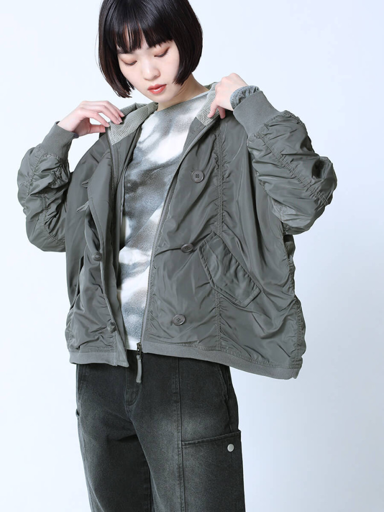 glamlipsラムファーライクBlouson