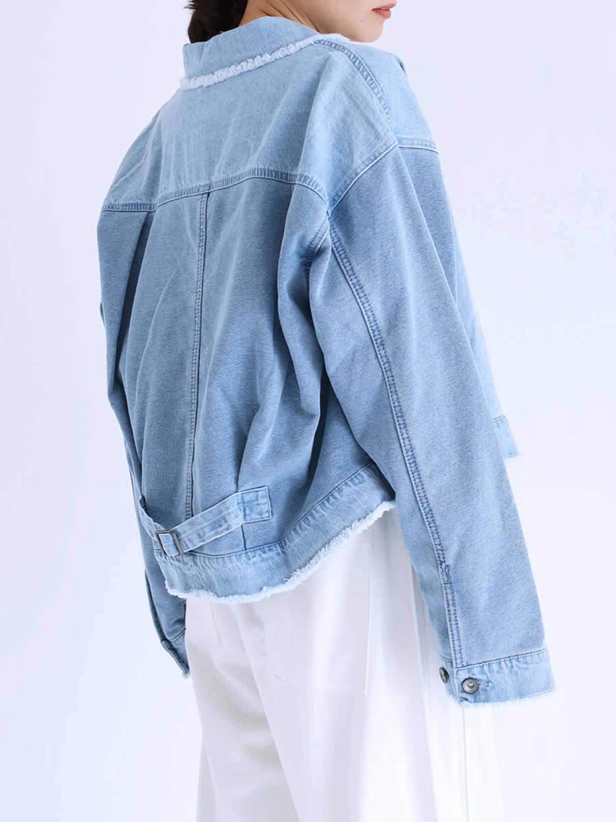 シンチバックデニムジャケット - LASUD - LASUD｜YAMADAYA STORE
