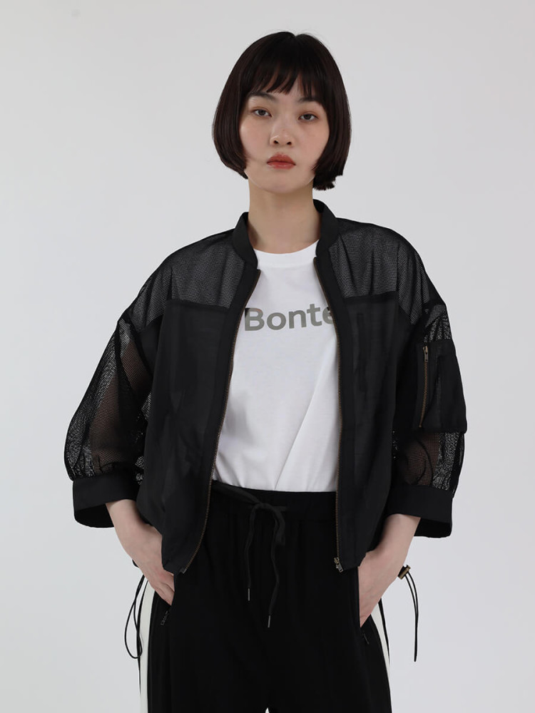 【定価¥33,000円】soeupr7 黒ハーフコート　ヤマダヤ 1_s.webp