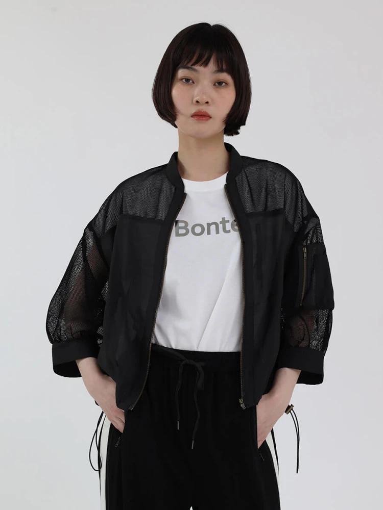LASUD｜オーガンジーシアージャケット | Rakuten Fashion(楽天