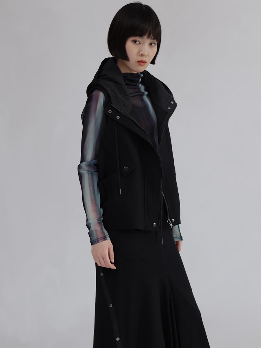 lasud ヤマダヤリバーシブルニットフーデッドアウター OUTER SELECTION - ｜YAMADAYA STORE