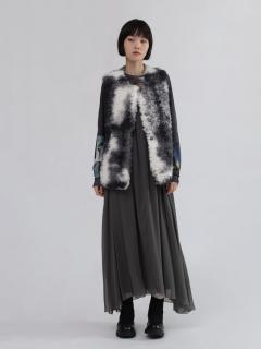 マーブルカラーボアベスト - LASUD - LASUD｜YAMADAYA STORE