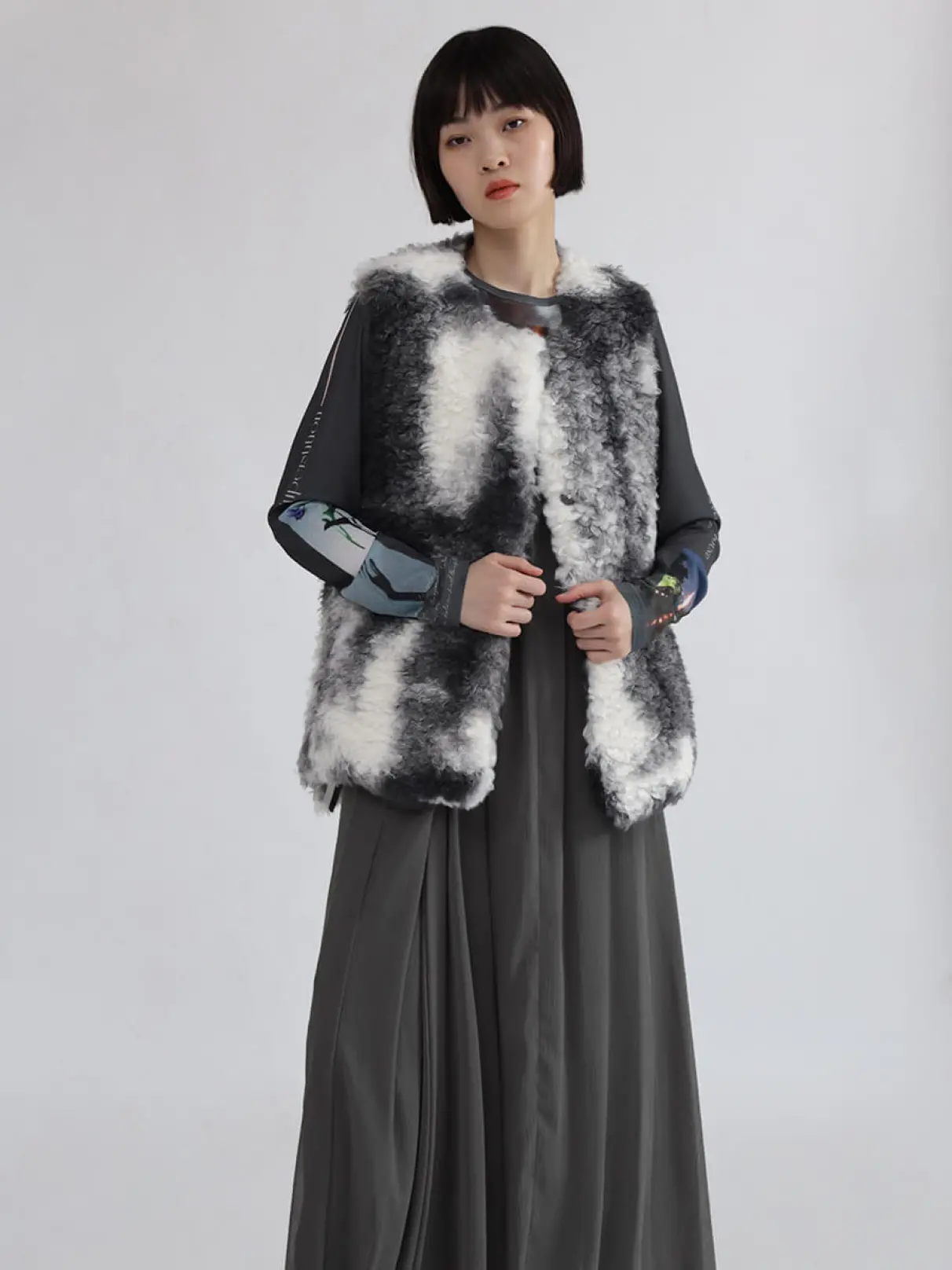 LASUD MILITARY ラシュッド ファーフーデッドボアコート　ヤマダヤ LASUD MILITARY ラシュッド ファーフーデッドボアコートヤマダヤ