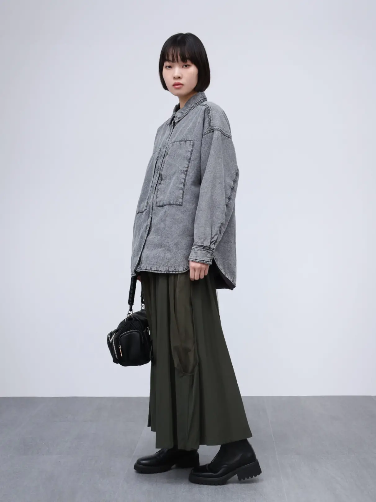 中綿キルティングデニムシャツジャケット - LASUD - LASUD｜YAMADAYA STORE