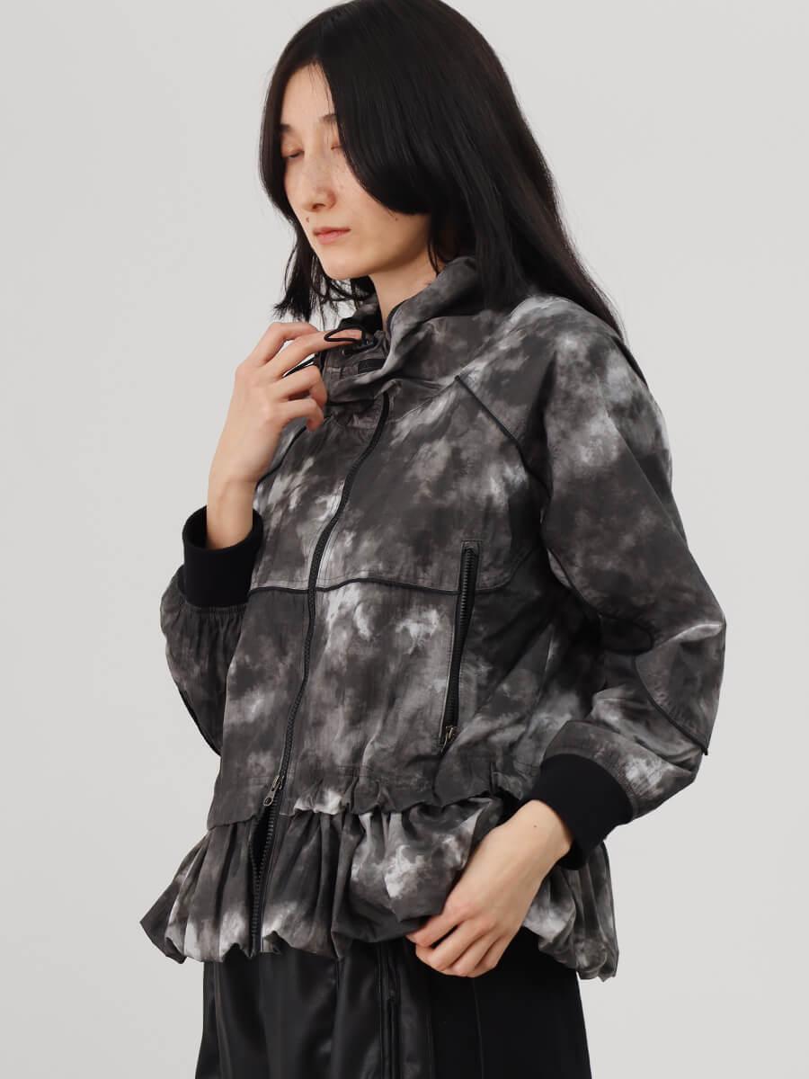 タイダイ柄バルーンヘムジップブルゾン - LASUD - LASUD｜YAMADAYA STORE