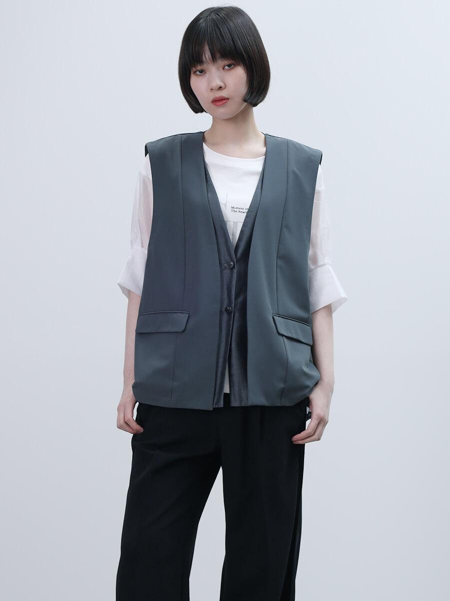 LASUDのベスト/ジレの商品一覧｜ファッション通販のYAMADAYA STORE