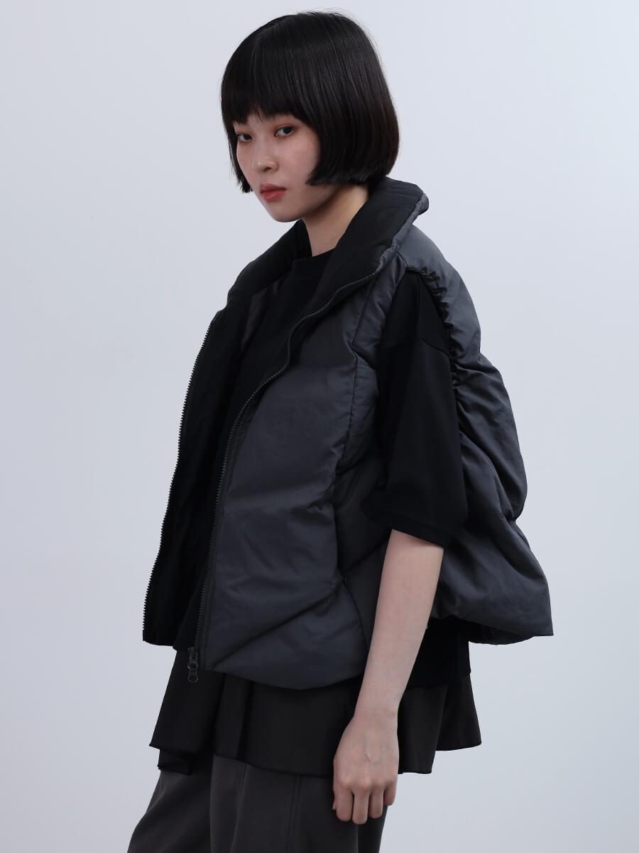 【shanlulu.mama】LASUD☆フード付きボアベスト LASUDのベスト/ジレの商品一覧｜ファッション通販のYAMADAYA STORE