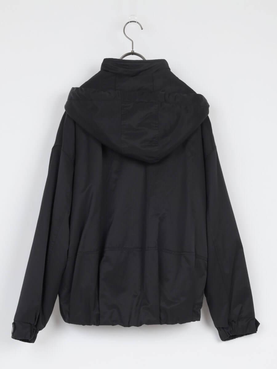 LASUD MILITARY ラシュッド ファーフーデッドボアコートBLACK❦ 裏ボアフロントタックフーデッドジャケット - LASUD - LASUD｜YAMADAYA