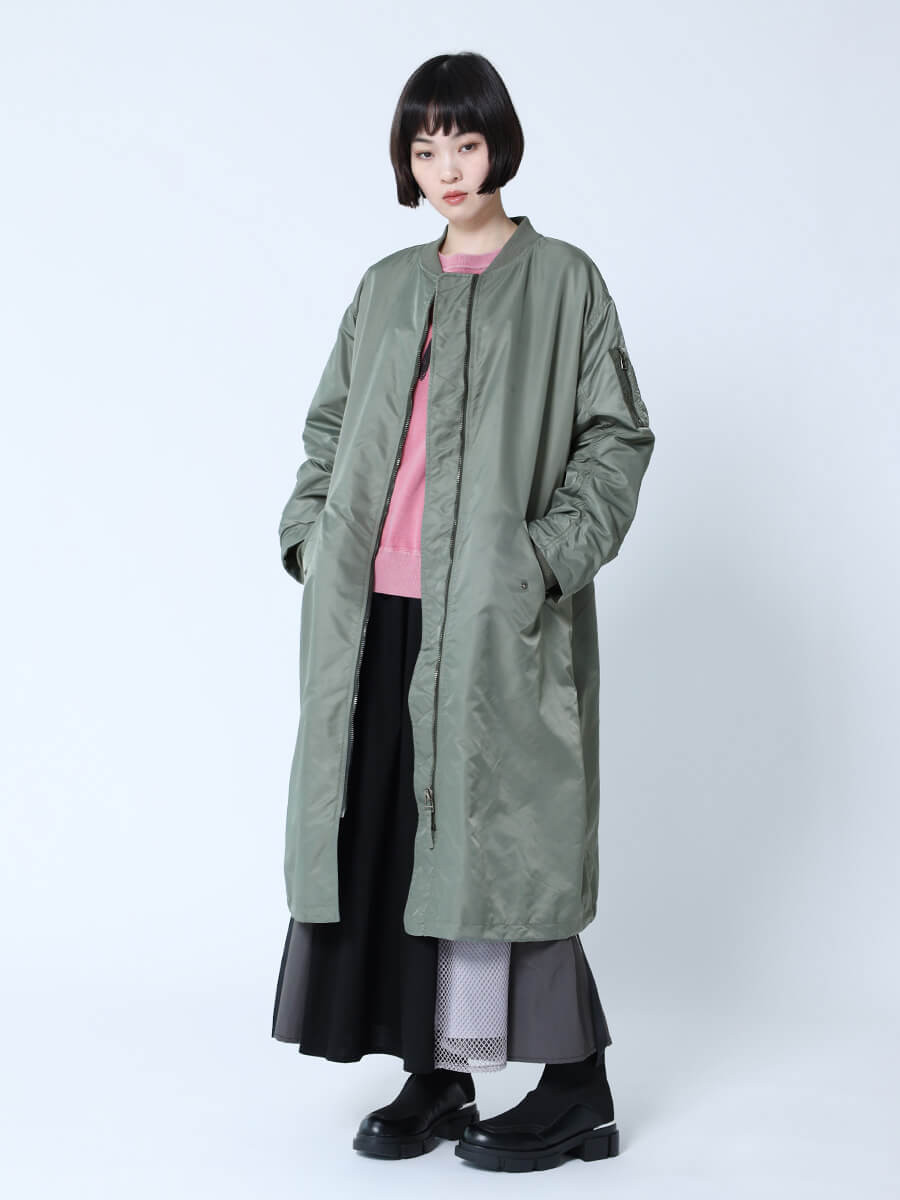 MA-1ロングブルゾン (UNISEX) YAMADAYA STORE MA-1ロングブルゾン (UNISEX) YAMADAYA STORE