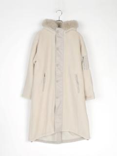 ボアフーデッドロングコート - LASUD - LASUD｜YAMADAYA STORE