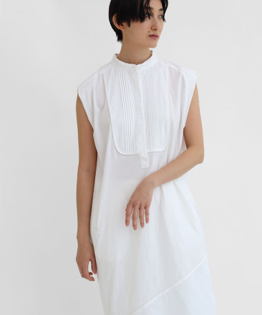 LASUDxシャツワンピース