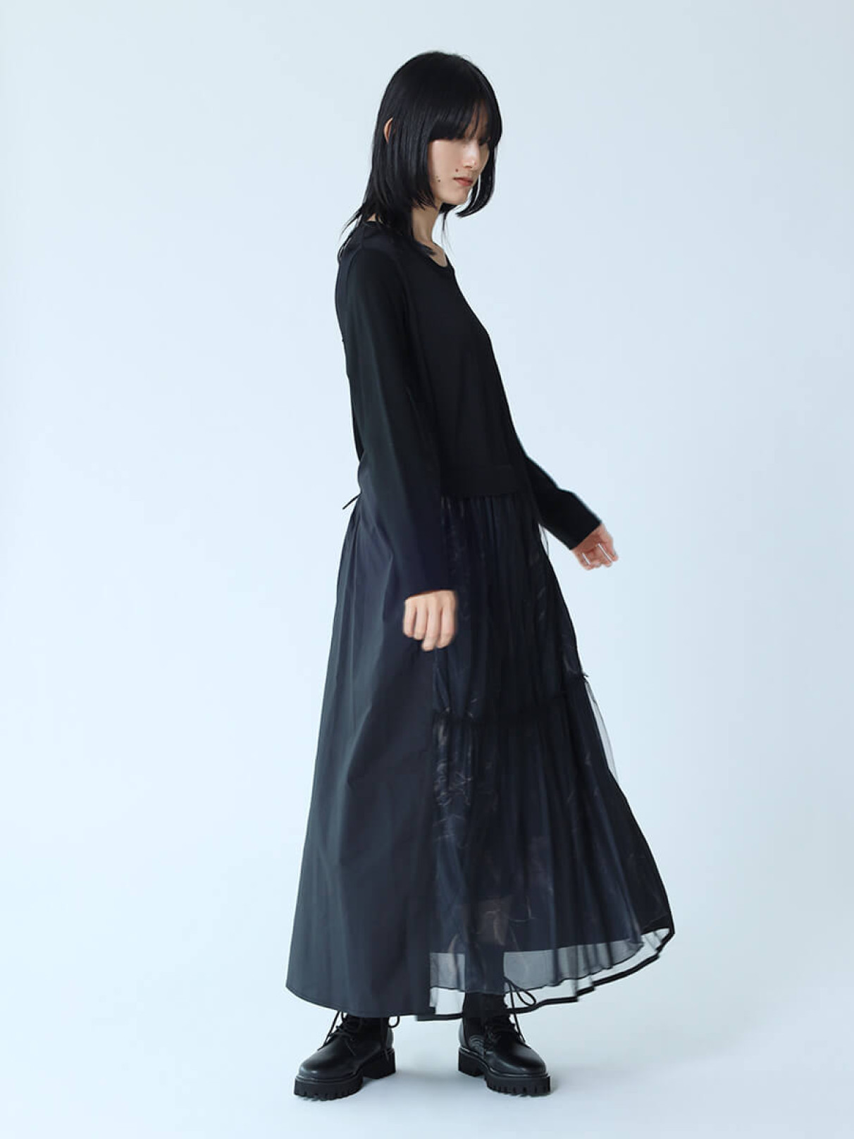 【新品】ヤマダヤ　LASUD ワンピース ハーフZIPフードワンピース - LASUD - LASUD｜YAMADAYA STORE