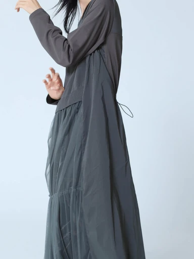 ☆新品、タグ付き☆ LASUD ACTIVE ドッキングワンピース　ヤマダヤ バックアジャスターバルーンワンピース - LASUD - LASUD