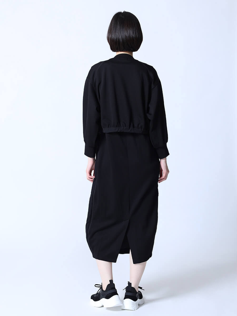ブルゾンレイヤードワンピース - LASUD - LASUD｜YAMADAYA STORE