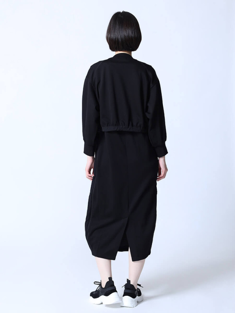 ブルゾンレイヤードワンピース - LASUD - LASUD｜YAMADAYA STORE