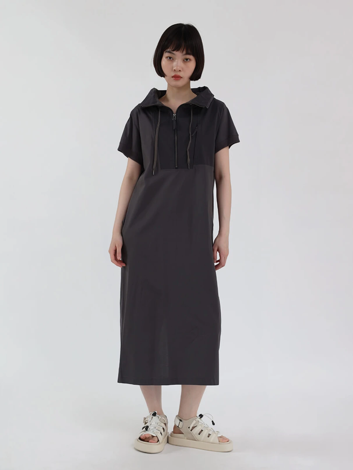 LASUD ロングボアベスト　ラシュッド　ヤマダヤ LASUD ロングワンピース ボア ベスト ジレ ヤマダヤ yamadaya