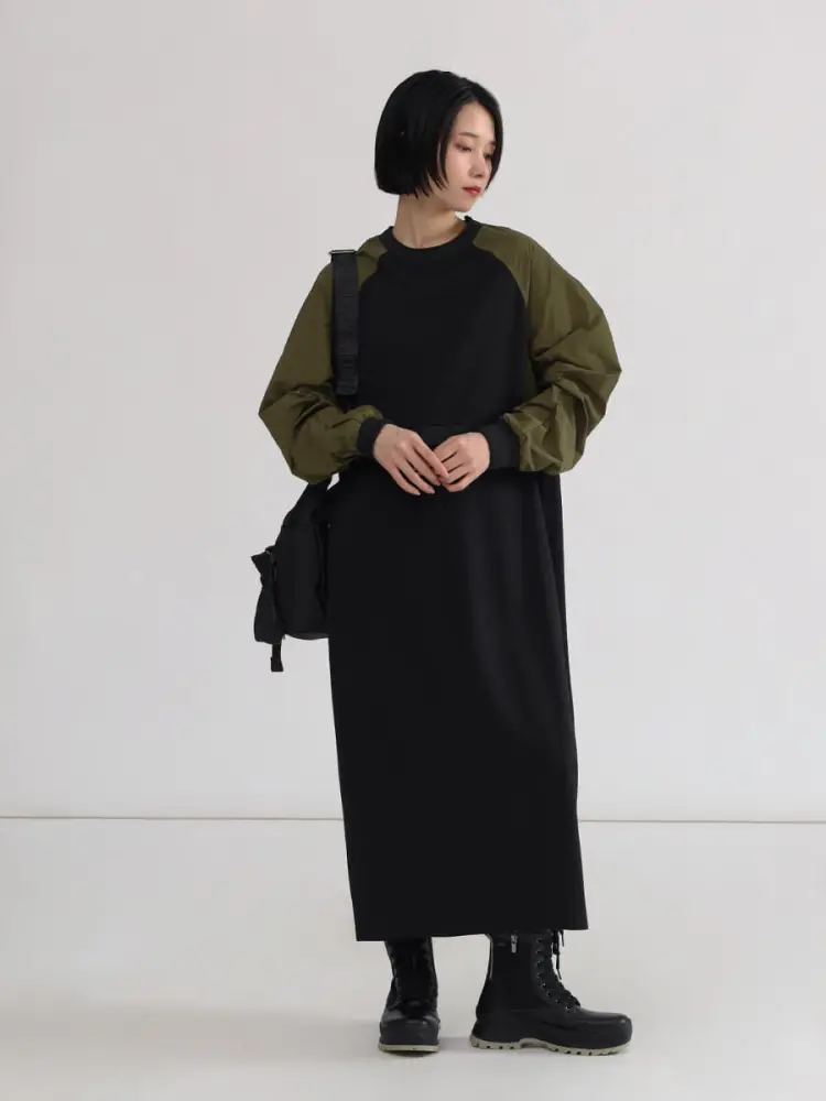 【新品】LASUD ACTIVE フレアワンピース★ヤマダヤ LASUD ACTIVE フレアワンピース☆ヤマダヤ