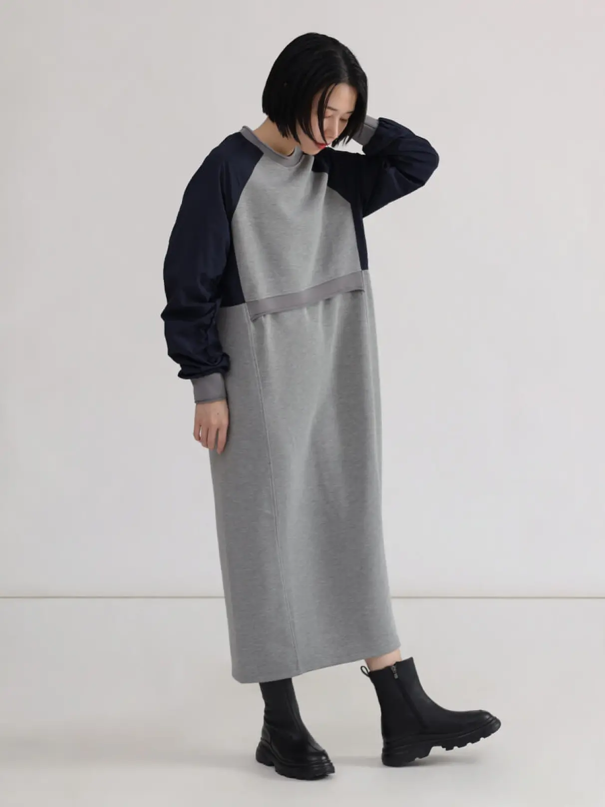 新品　ラシュッド　スコットクラブ　ロングワンピース　二枚重ね LASUDのワンピース/ドレスの商品一覧｜ファッション通販の
