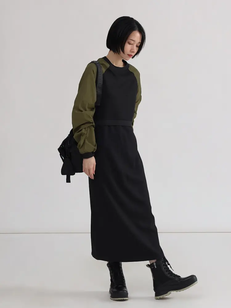 【新品】LASUD ACTIVE フレアワンピース★ヤマダヤ 新品】LASUD ACTIVE フレアワンピース☆ヤマダヤ LASUDの