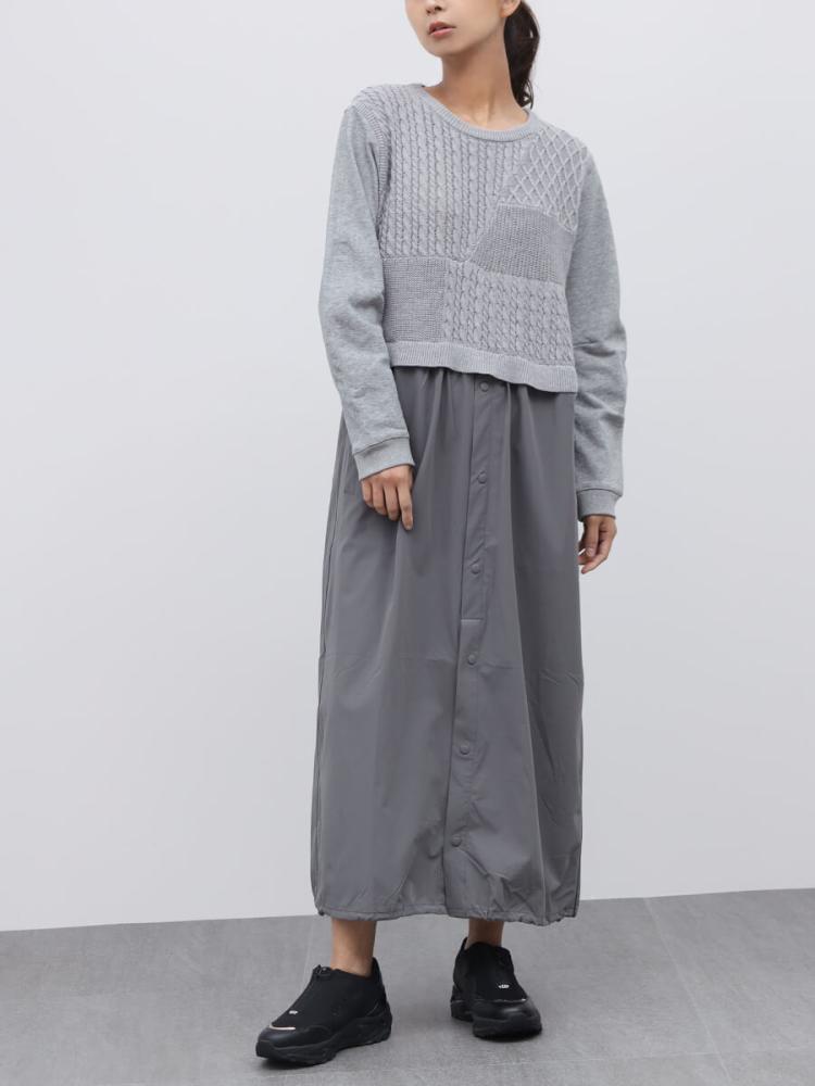 コラージュニットドッキングワンピース - LASUD - LASUD｜YAMADAYA STORE