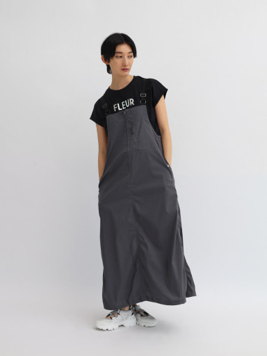 LASUDxシャツワンピース