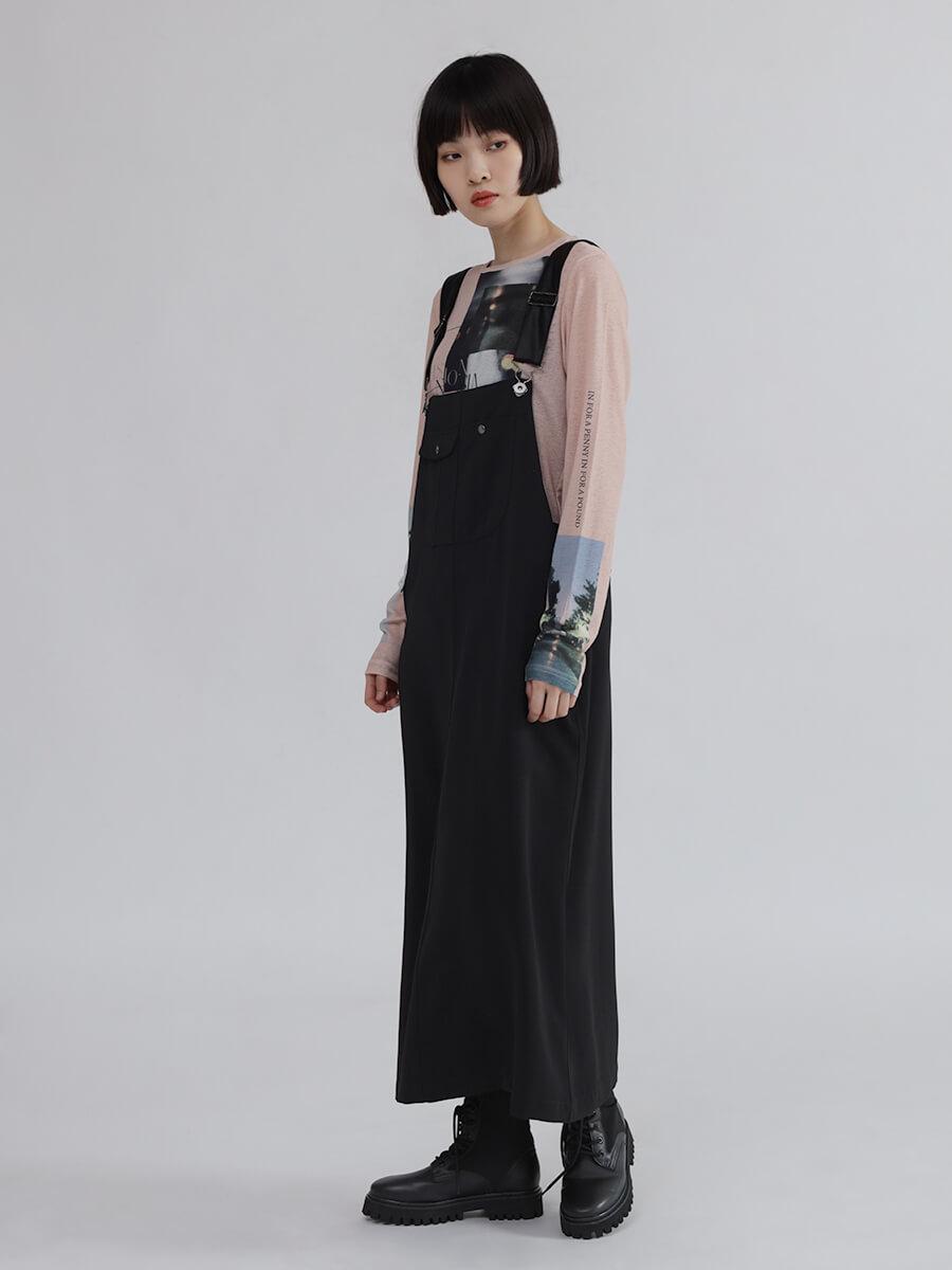 LASUDのジャンパースカートの商品一覧｜ファッション通販の