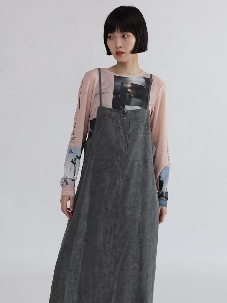 【新品・タグ付き】YAMADAYA LASUDノースリーブ ワンピース LASUD【新品】ラシュッド ノースリーブワンピース ヤマダヤ