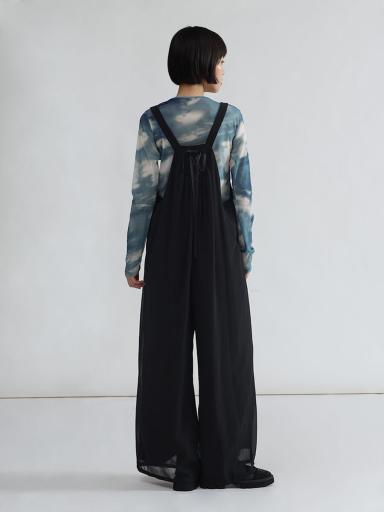 YAMADAYA パーティーオールインワン レースアップデザインオールインワン（black） - LASUD - LASUD