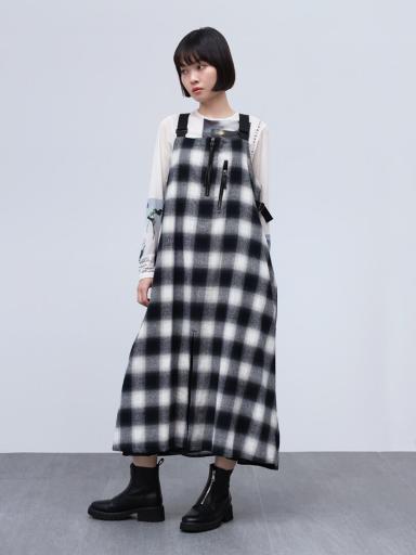 LASUDxジャンパースカート