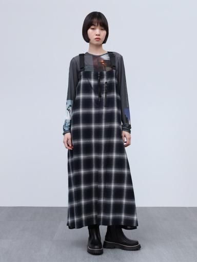 LASUDxジャンパースカート