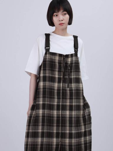 LASUDxジャンパースカート