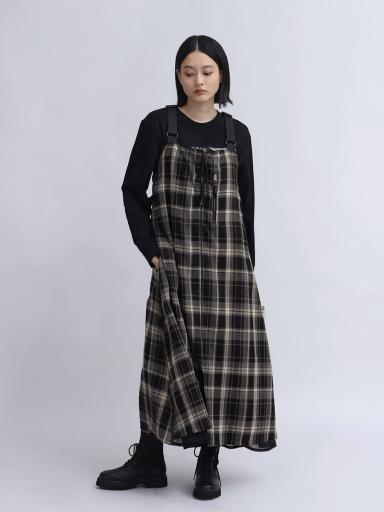 LASUDxジャンパースカート