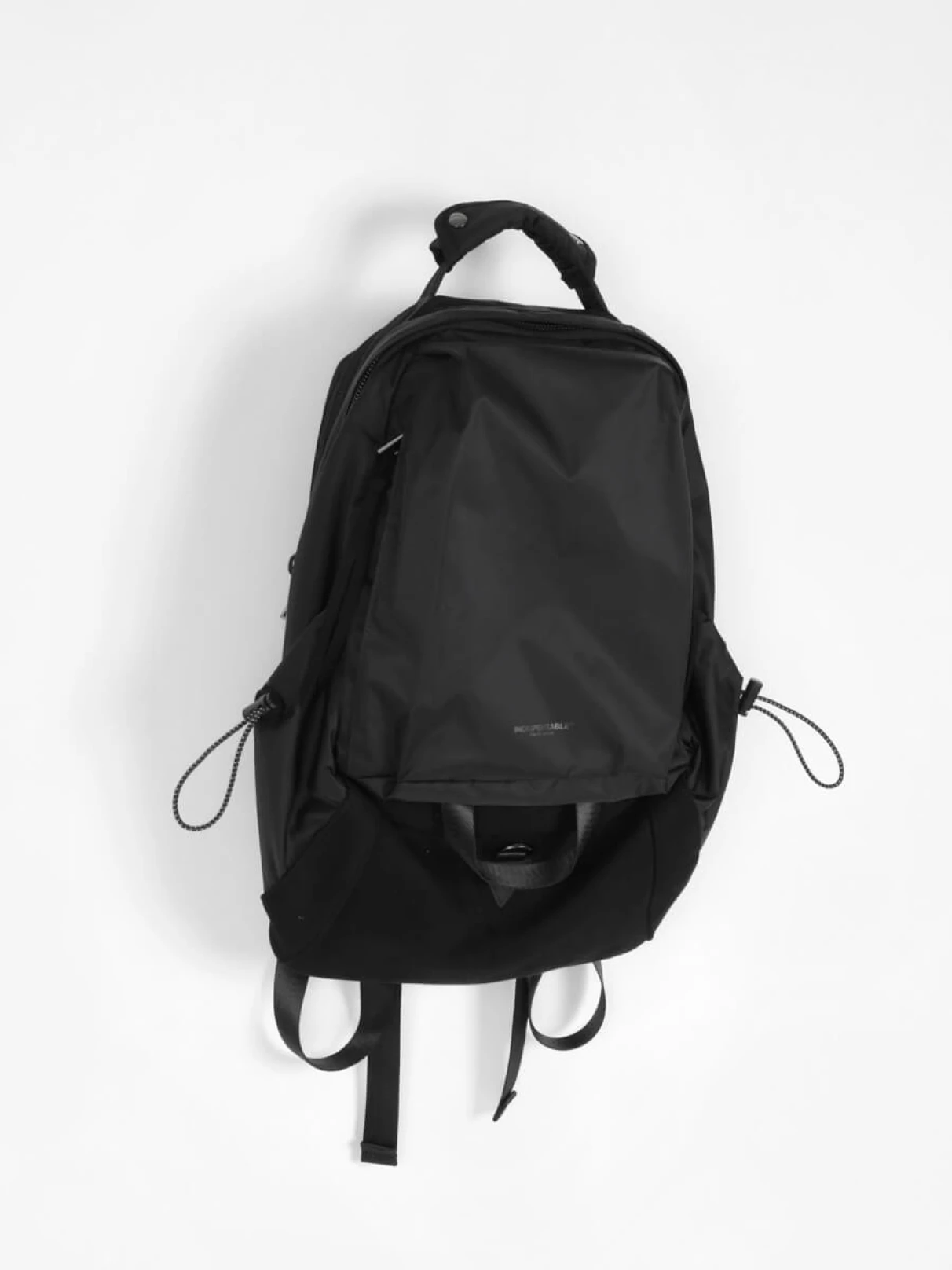 INDISPENSABLE LASUD 別注 nouer リュック フロントZIPバックパック(black) - INDISPENSABLE×nouer - LASUD