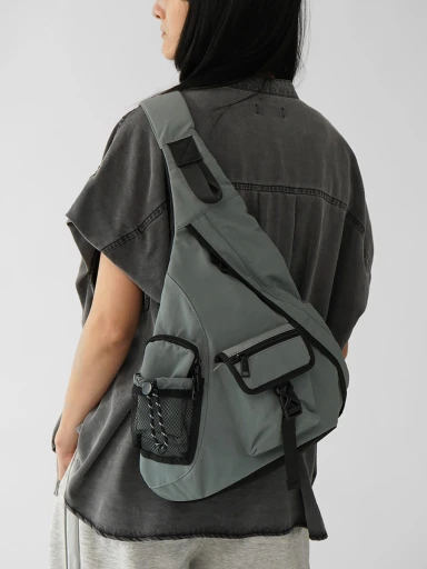 ヤマダヤLASUD アシンメトリーフラップボディバッグ LASUDのボディバッグの商品一覧｜ファッション通販のYAMADAYA STORE