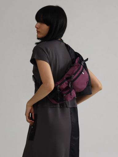 ヤマダヤLASUD アシンメトリーフラップボディバッグ LASUDのボディバッグの商品一覧｜ファッション通販のYAMADAYA STORE