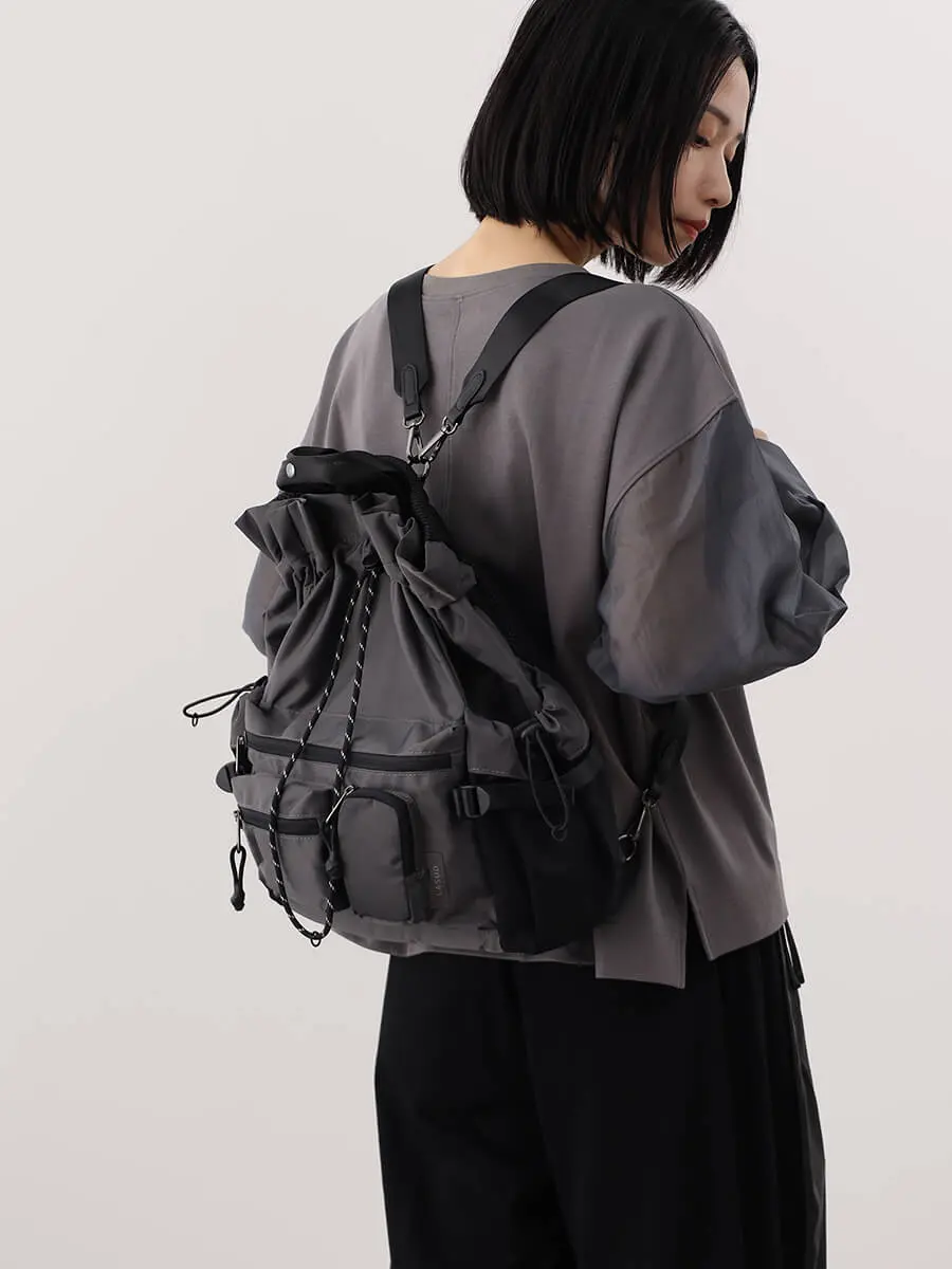 LASUD 3WAYバッグパック　gray 3WAYバッグパック(white/gray/black) - LASUD - LASUD｜YAMADAYA STORE